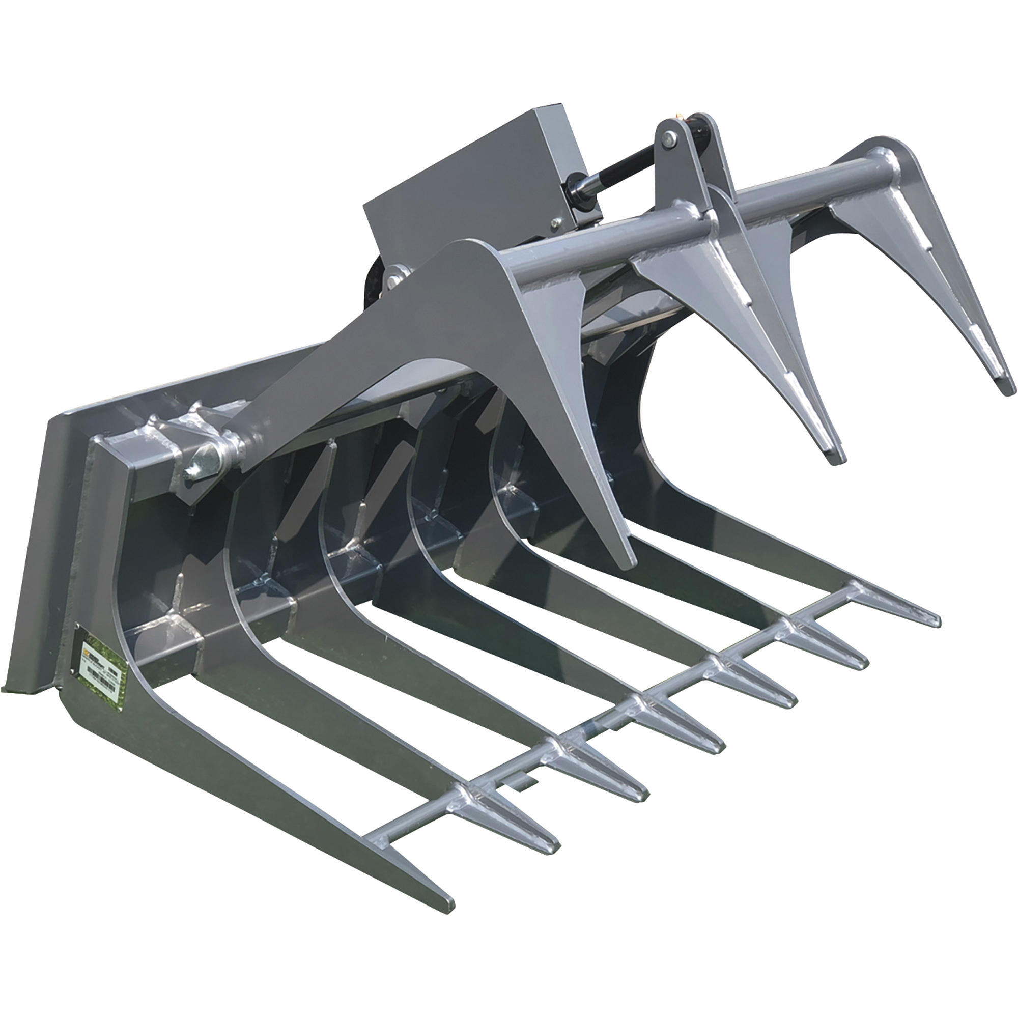 NorTrac Skid Steer Grapple Bucket, 42in.W Bucket, Model BESSGB2242